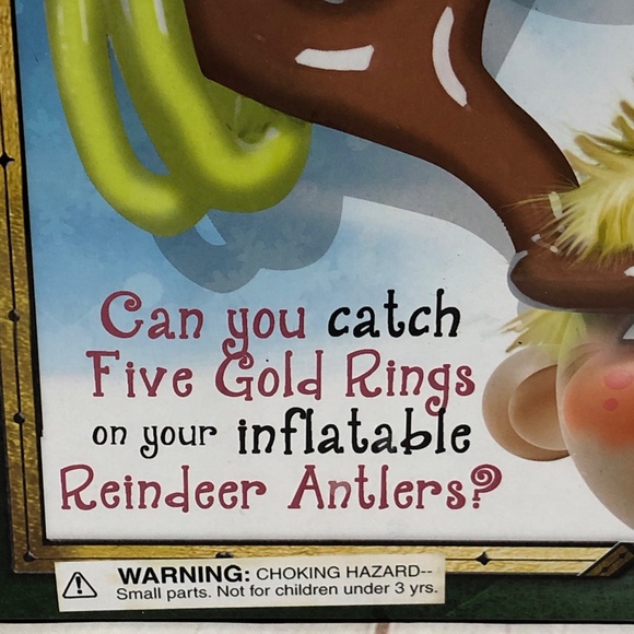 O-Deer Gold Rings Fun Family Christmas Game By House Of Marbles - Picture 6 of 6